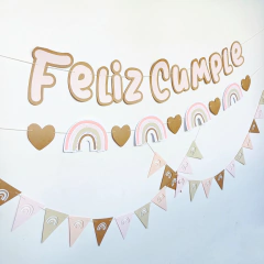 KIT DOBLE GUIRNALDA + MINI BANDERINES