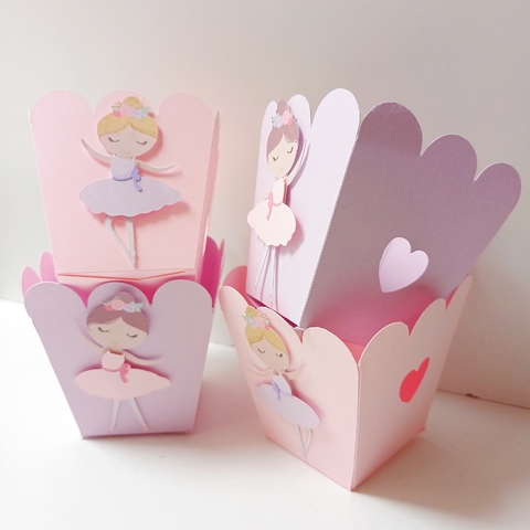 PACK POR 4 MINI POCHOCLERAS BAILARINAS