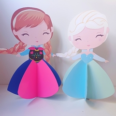 PRINCESA CON VESTIDO 3D