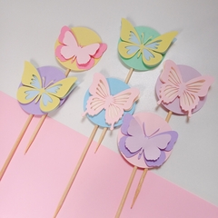 PACK POR 6 MINI TOPPERS