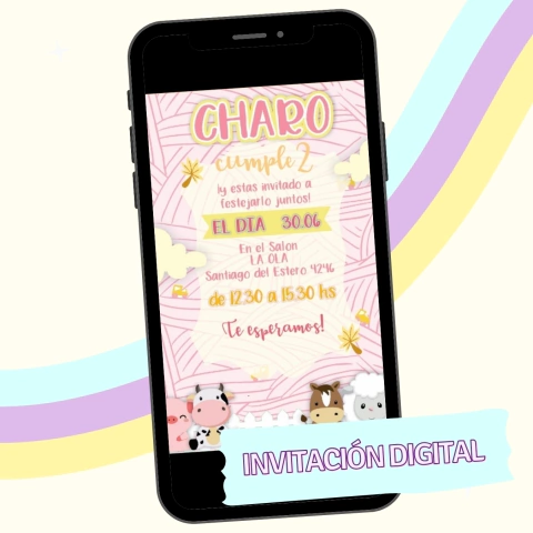 INVITACIÓN DIGITAL GRANJA