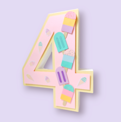 NÚMERO 3D XL