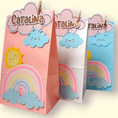 PACK X 6 BOLSITAS DECORADAS