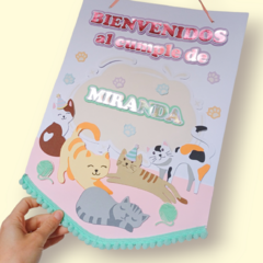 CARTEL DE BIENVENIDA