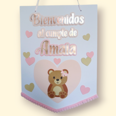 CARTEL DE BIENVENIDA - comprar online