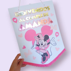 CARTEL DE BIENVENIDA