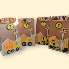PACK X 6 BOLSITAS DECORADAS