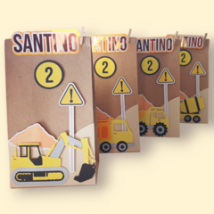 PACK X 6 BOLSITAS DECORADAS - comprar online