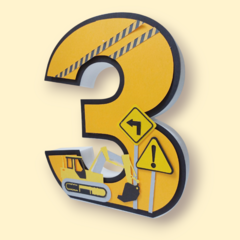 NÚMERO 3D XL