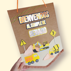 CARTEL DE BIENVENIDA - comprar online