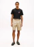 CAMISETA TOMMY HILFIGER MASCULINA - BRAND LOVE TEXT STACK TEE PRETA - Amorim Conceito 