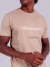 CAMISETA CALVIN KLEIN EMBOSSED - CAQUI - comprar online