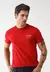 CAMISETA TOMMY HILFIGER GLOBAL STRIPE - VERMELHO - comprar online