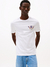 CAMISETA TOMMY HILFIGER COLOUR CREST TEE - BRANCO - Amorim Multimarcas