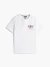 CAMISETA TOMMY HILFIGER COLOUR CREST TEE - BRANCO - loja online