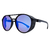 Óculos Laos 2.0 Preto Fosco com Azul Espelhado - Amazonisunglasses