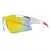Óculos Venon Branco com Vermelho Espelhado - Amazonisunglasses