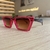 Óculos Naírobi Rosa Transparente com Casco Degradê - Amazonisunglasses