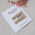 Dupla Clip Mini Florzinha | Bege