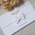 Laço Ester Lese Branco | 5cm