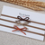 Kit Laço Camurça Slim | 5cm