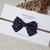 Laço Floral Azul | 8cm