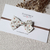 Laço Floral Creme | 8cm