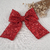 Laço Brilhoso Vermelho | 11cm