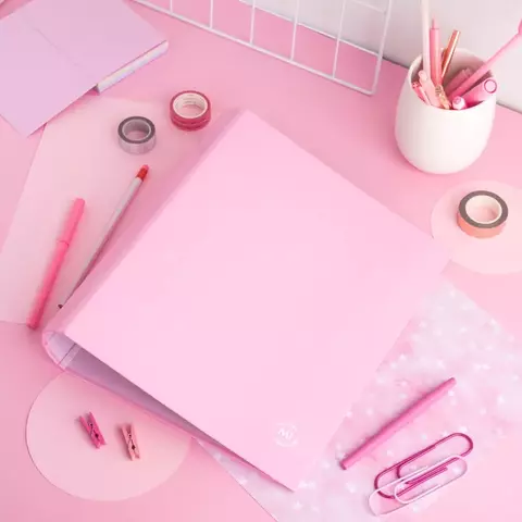 Bibliorato A4 Rosa