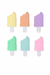 Resaltador Helado x6U - comprar online