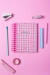 Agenda Moderna Semana a la Vista - Sweet Pink