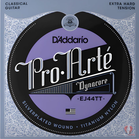 Encordoamento Violão Nylon D'Addario Dynacore Titanium Extra Hard Tension EJ44TT - comprar online