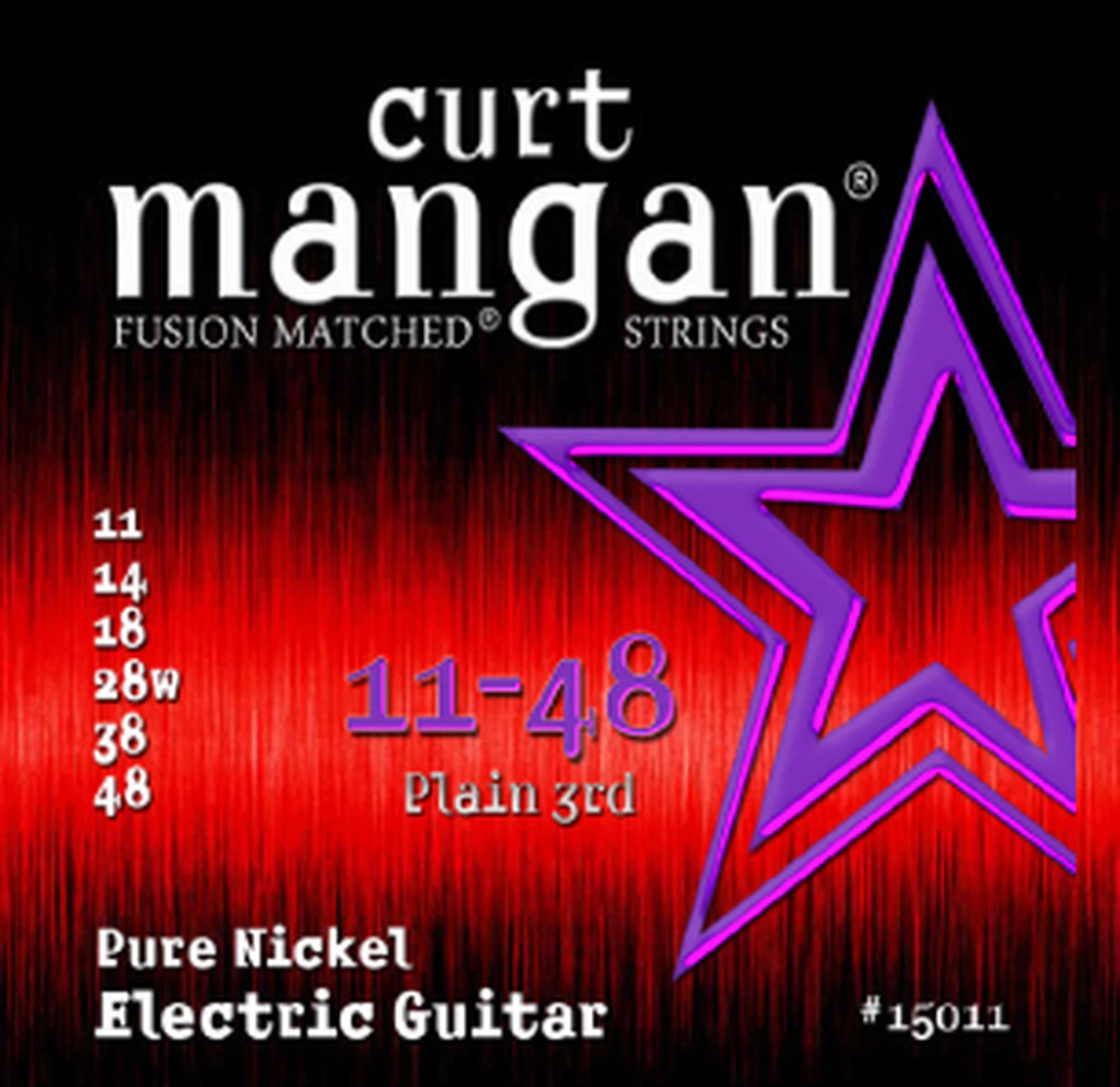 Encordoamento Guitarra Curt Mangan (Premium) 011 - 15011