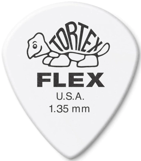 Palheta Dunlop Tortex Flex Jazz III 1,35mm - 15387