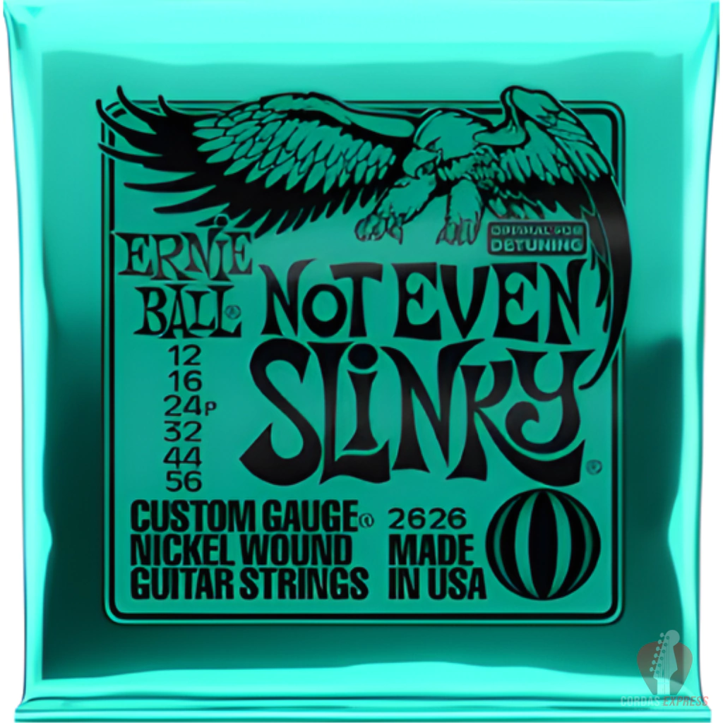 Encordoamento Guitarra Ernie Ball Not Even Slinky 12/56 - 2626