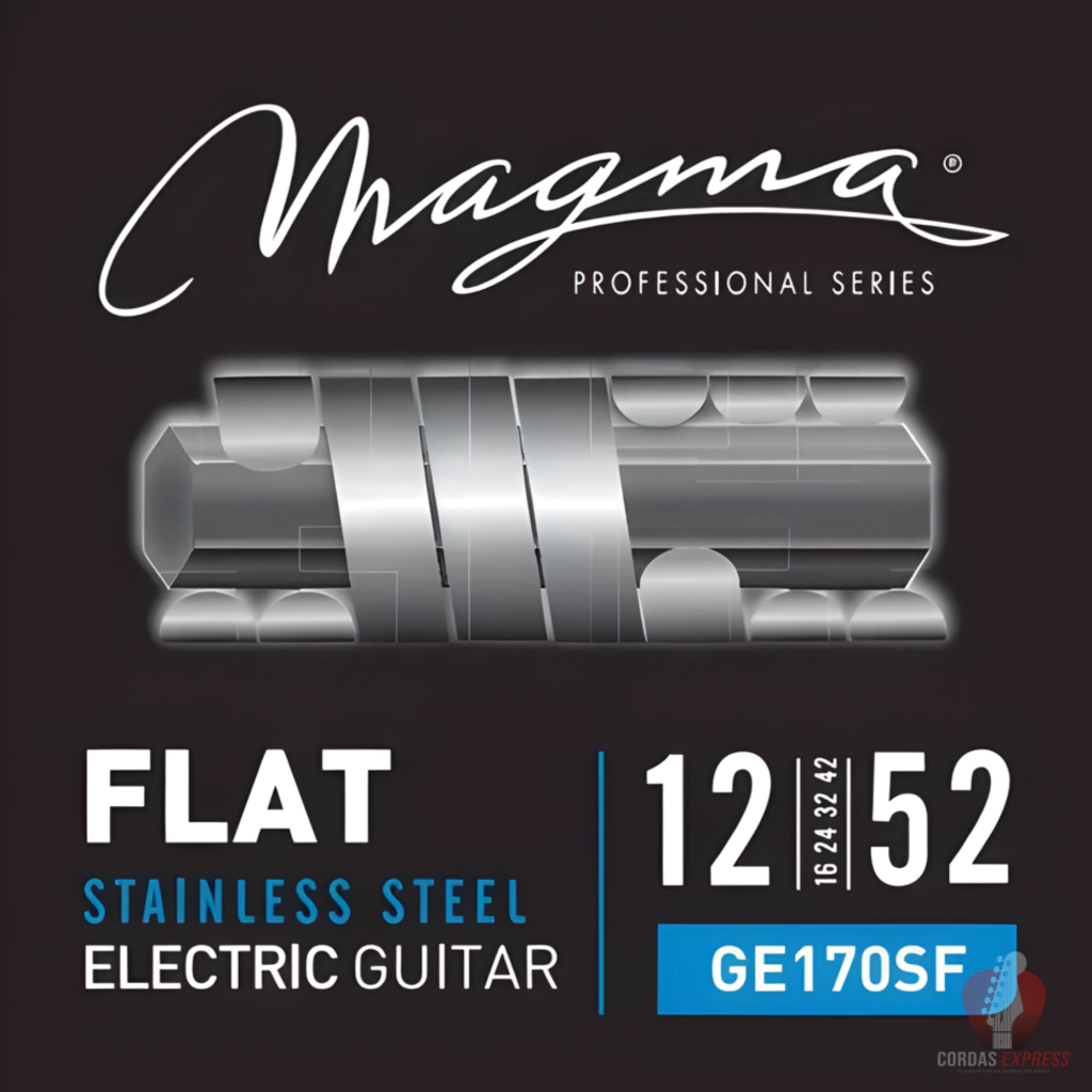 Encordoamento Guitarra Magma Flat 12/52 - GE170SF