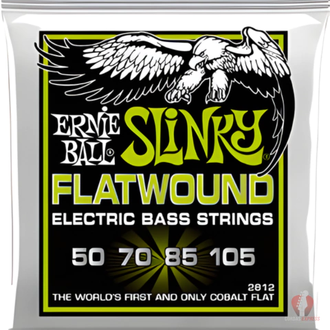 Encordoamento Ernie Ball Flatwound 4 Cordas 50/105 - 2812 - comprar online