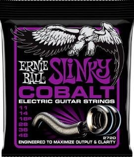 Encordoamento Guitarra Ernie Ball Slinky Cobalt 11/48 - 2720
