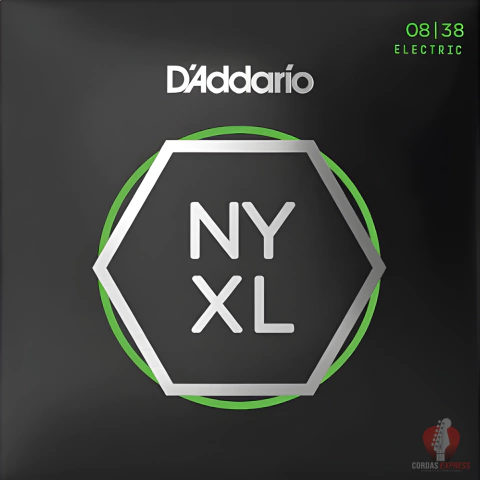 Encordoamento Guitarra D'Addario NYXL 08/38 - 026954 - comprar online