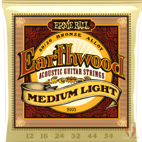 Encordoamento Violão Aço Ernie Ball Earthwood Bronze 12/54 - 2003 - comprar online