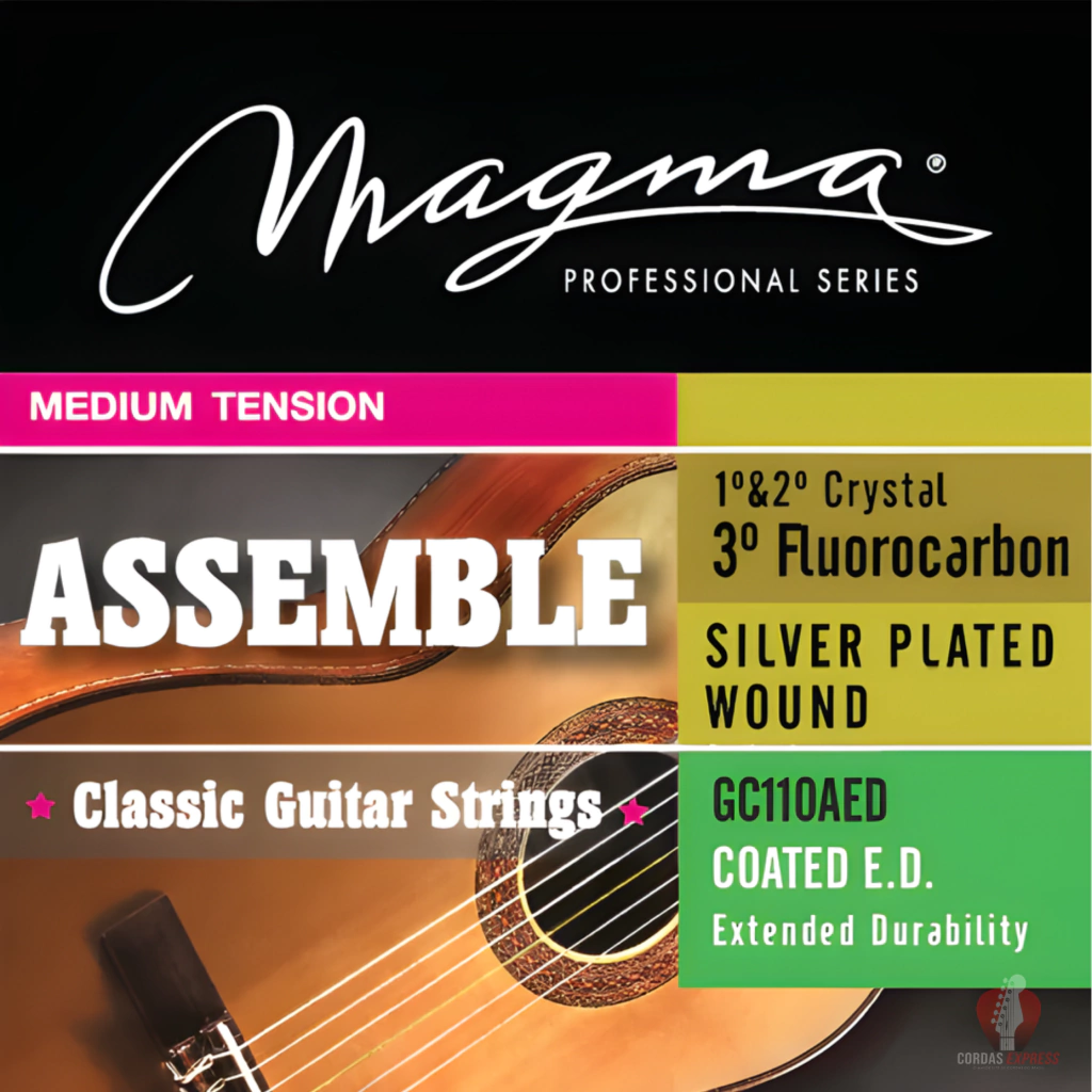 Encordoamento Nylon Magma Assemble Medium Tension - GC110AED