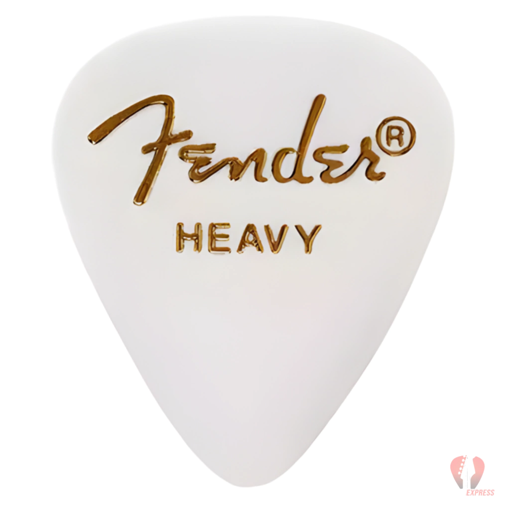 Palheta Fender Heavy Branca - 1765