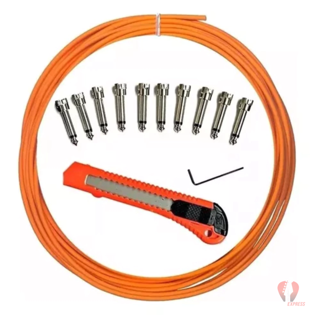 Kit Tecniforte Mojopath 10/8 - MP108 (Cabo para pedal sem solda)