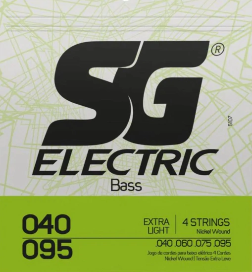Encordoamento Baixo SG 4 Cordas 40/95 - 5107