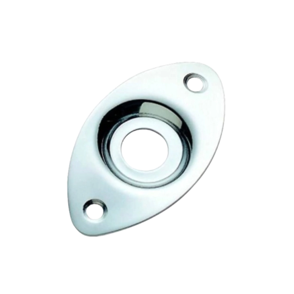 Jack Plate Oval Cromado - 10721
