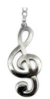 Chaveiro Metal Clave Sol - CH01N - comprar online