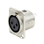 Plug Conector MXT XLR Fêmea 3 Pinos