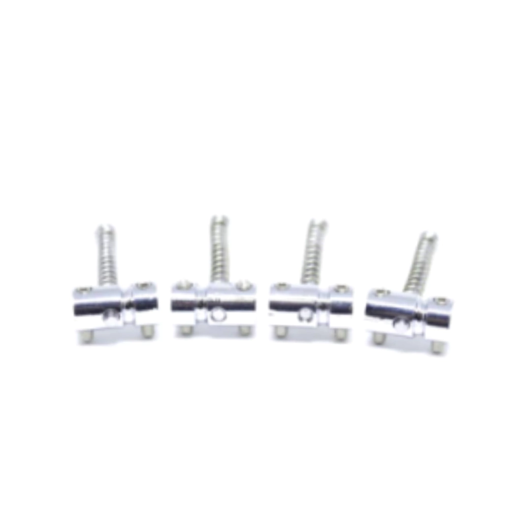 Kit carrinho Baixo 4 Cordas Sonotec Cromado - PS121 (4unid) - 6858