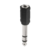 Plug Adaptador Stereo - (P2 - P10) - P210S