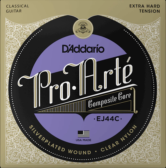 Encordoamento Violão Nylon D'Addario Composite Extra Hard Tension EJ44C - 012297